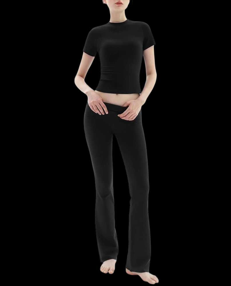 Black "Amor" Lounge Set