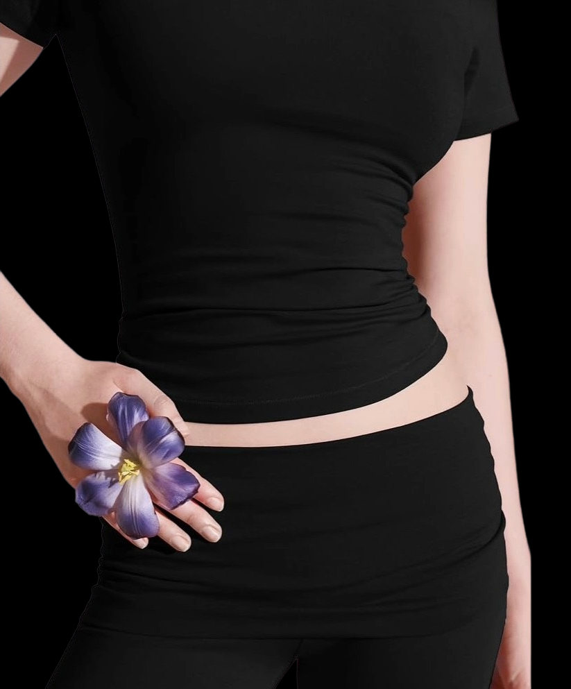 Black "Amor" Lounge Set