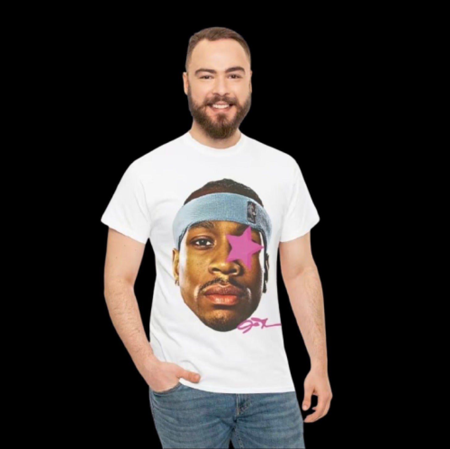 Allen Iverson Vintage Graphic Tee - Amor Ace
