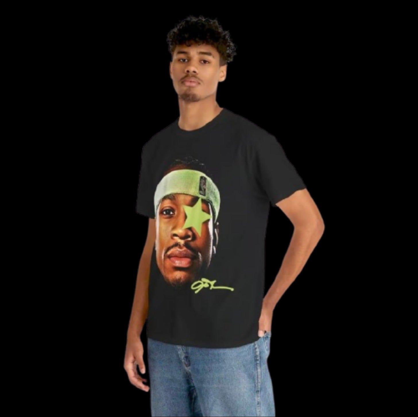 Allen Iverson Vintage Graphic Tee - Amor Ace