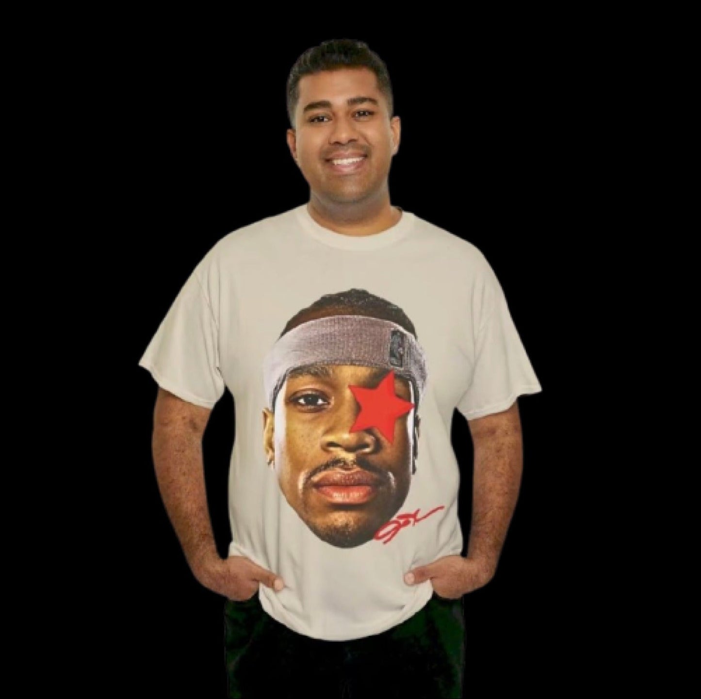Allen Iverson Vintage Graphic Tee - Amor Ace