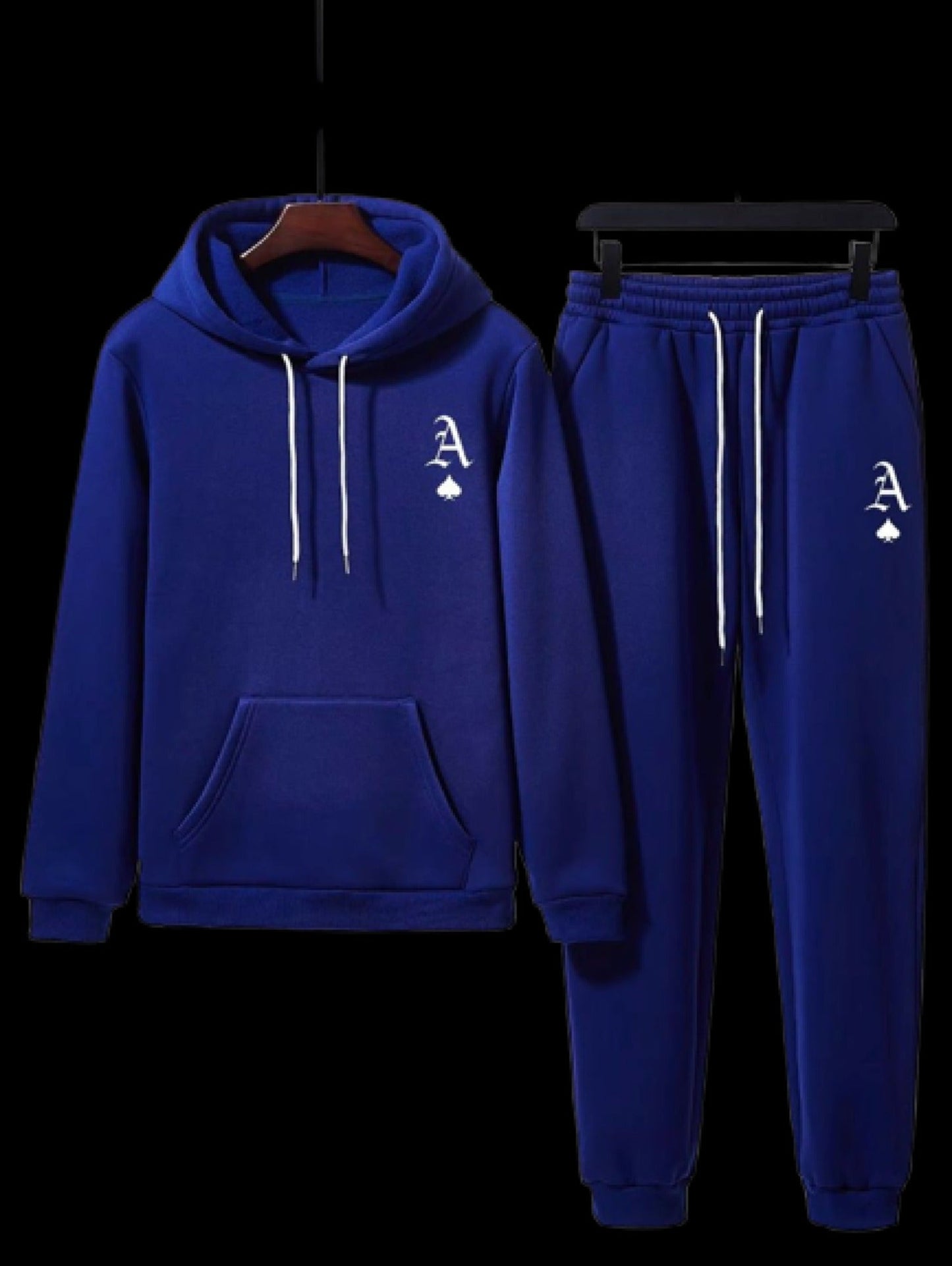 Dark Blue “Amor” Sweatsuit - Amor Ace