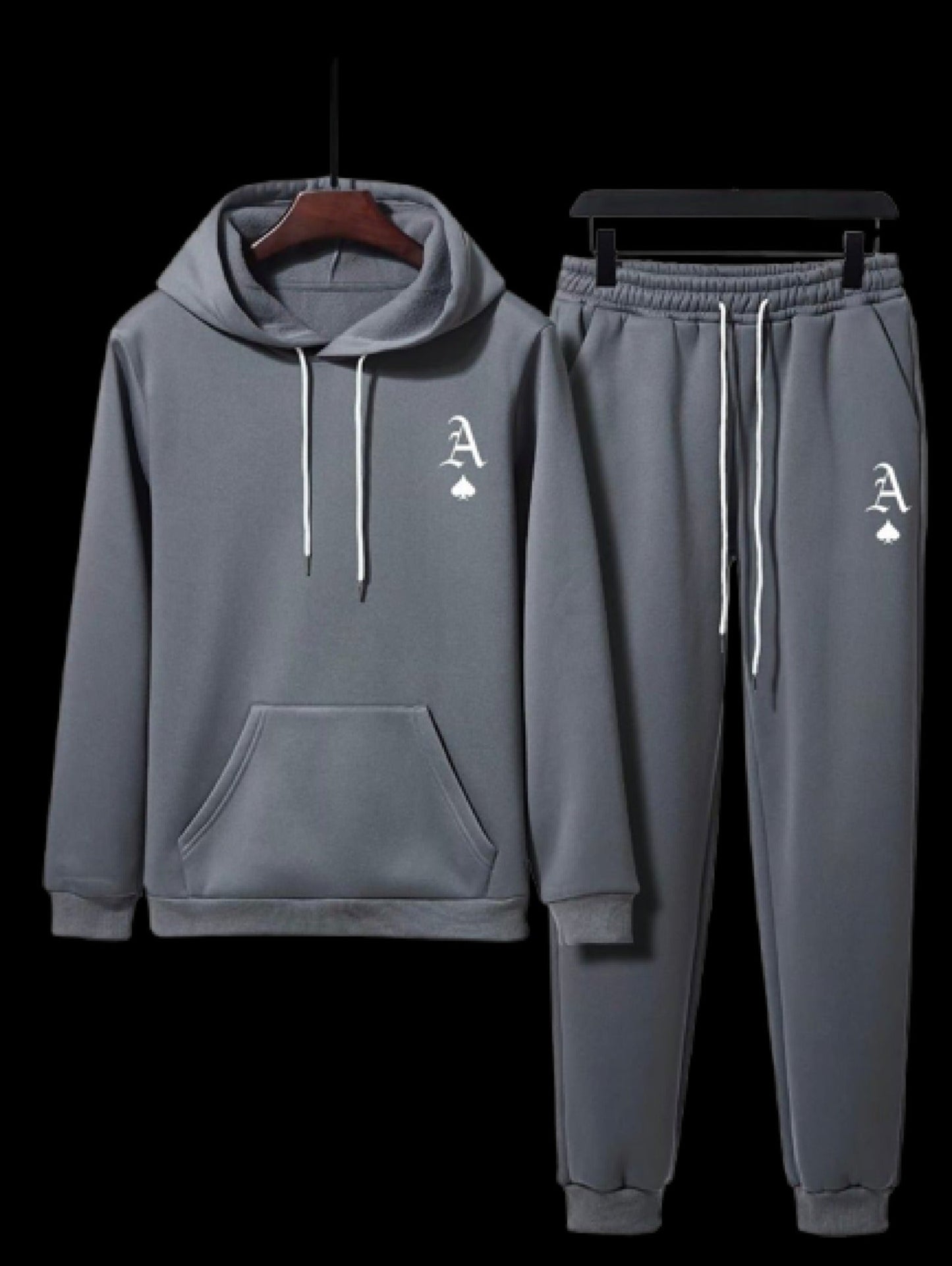 Gray “Amor” Sweatsuit - Amor Ace