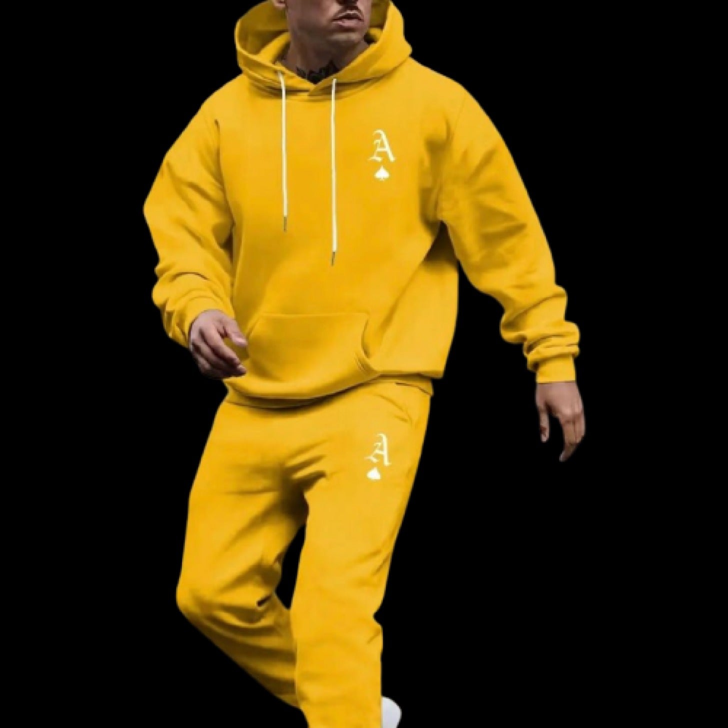 Yellow “Amor” Sweatsuit - Amor Ace